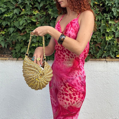 Bolso en forma de concha - GOLDEN Papallona