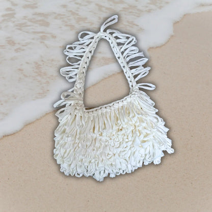 Bouclé bag - Papallona