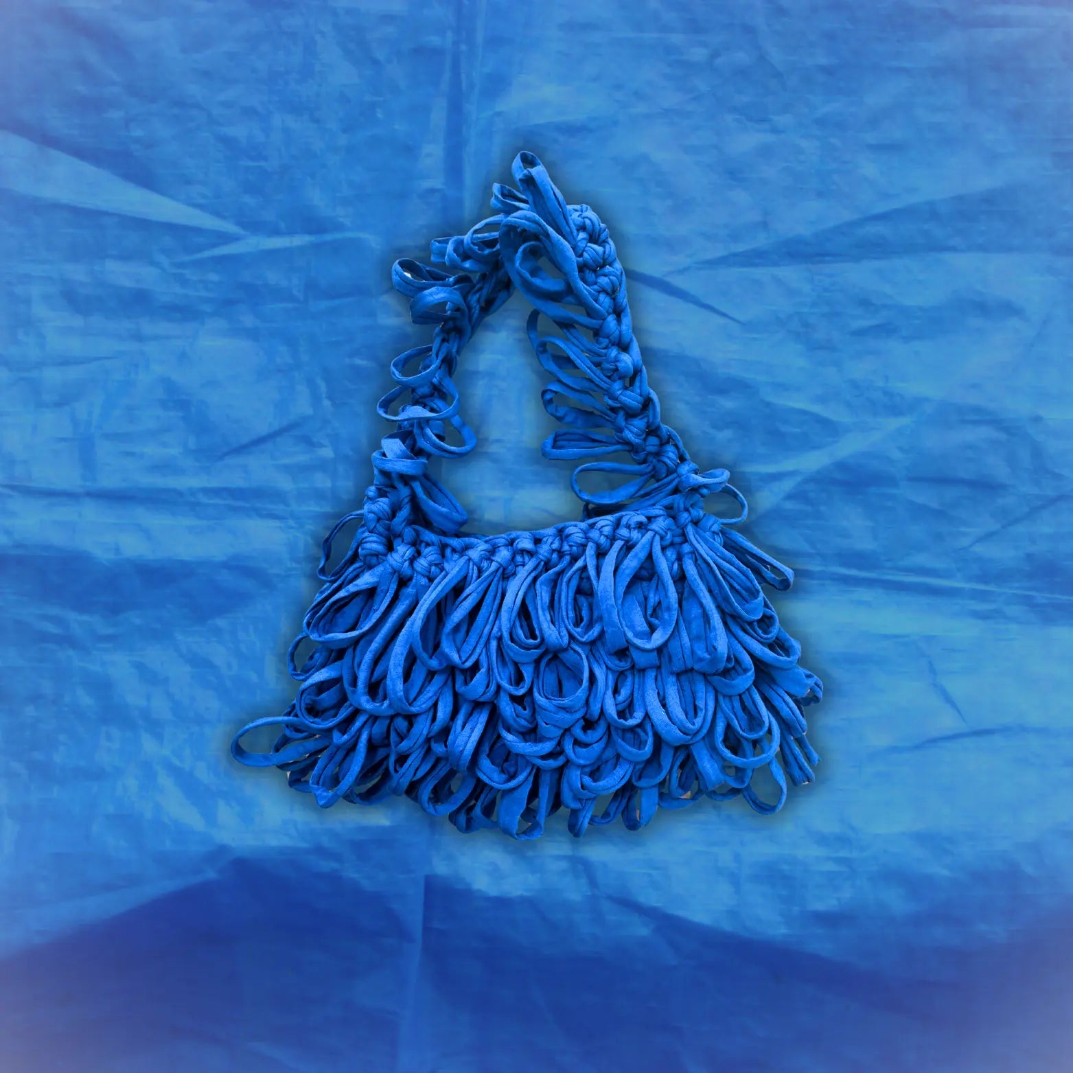 Bouclé bag - Papallona