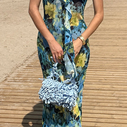 Bouclé bag - Papallona